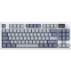 Клавіатура ігрова механічна Attack Shark K86 87кл.RGB,Wireless, Blue Whale перемикачі,Moonlit Night