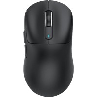 Мишка Attack Shark X3 PRO, Wireless/Bluetooth, 26000dpi. (PAW3395), 6кн., Black