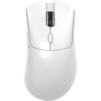 Мишка Attack Shark R1, Wireless/Bluetooth, 18000dpi, (PAW3311), 6кн., White
