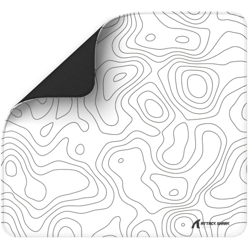 Ігрова поверхня Attack Shark CM02 450x400x4мм Contour white