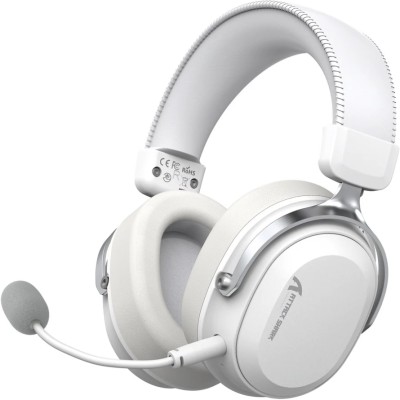 Ігрова гарнітура Attack Shark L30PRO Wireless, 2.4GHz/Bluetooth/3.5mm AUX/AUX-to-Type-C, White