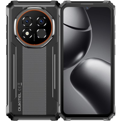 Смартфон Oukitel G6 6.52"HD /8GB/256GB/ T615 /10600mAh /64+8Мп/ IP69K /NFC Black