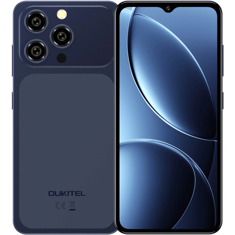 Смартфон Oukitel C17 6.52" HD /4GB/64GB/ T310 /5000mAh/ 13+5Мп / Blue