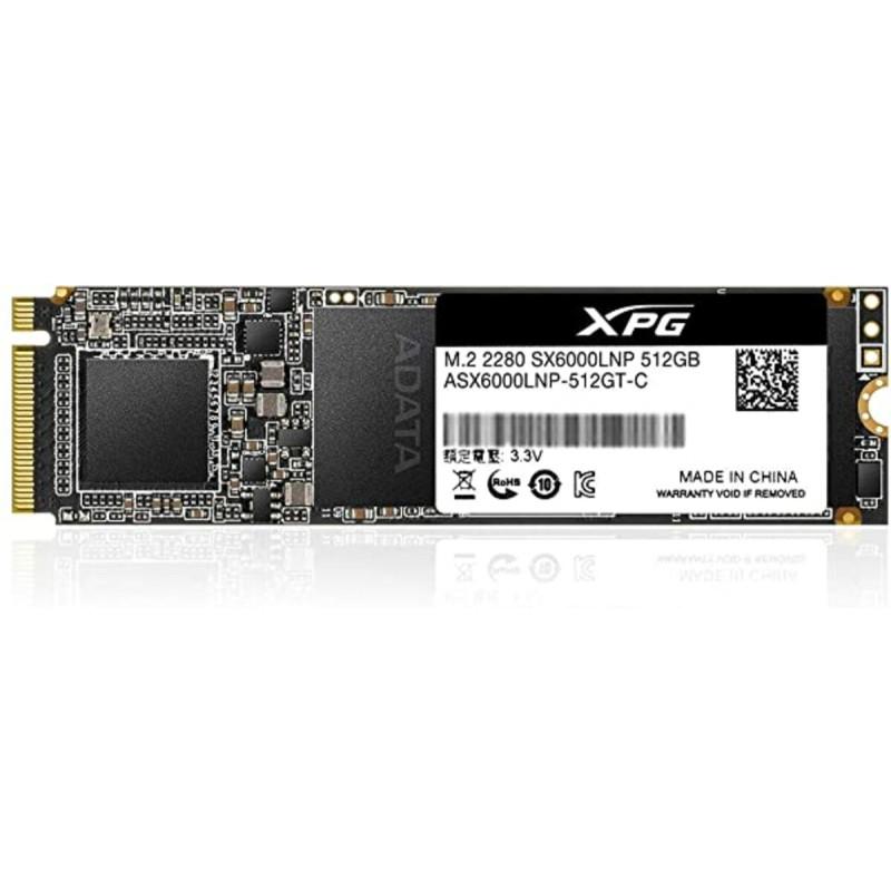 Накопичувач SSD M.2 ADATA XPG SX6000 Lite 512GB 2280 PCIe 3.0x4 NVMe 3D Nand Read/Write: 1800/1200 MB/sec (ASX6000LNP-512GT-C)
