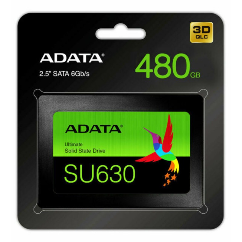 Накопичувач SSD ADATA Ultimate SU630 480GB 2.5" SATA III 3D QLC (ASU630SS-480GQ-R)