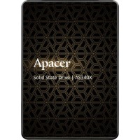 Накопичувач SSD Apacer AS340X 480GB 2.5" 7mm SATAIII 3D NAND Read/Write: 550/520 MB/sec (AP480GAS340XC-1)
