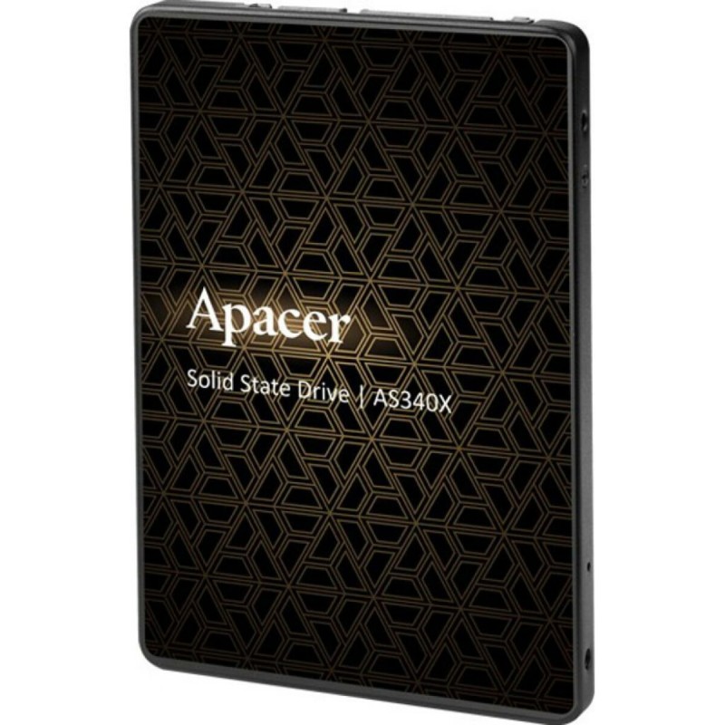 Накопичувач SSD Apacer AS340X 480GB 2.5" 7mm SATAIII 3D NAND Read/Write: 550/520 MB/sec (AP480GAS340XC-1)