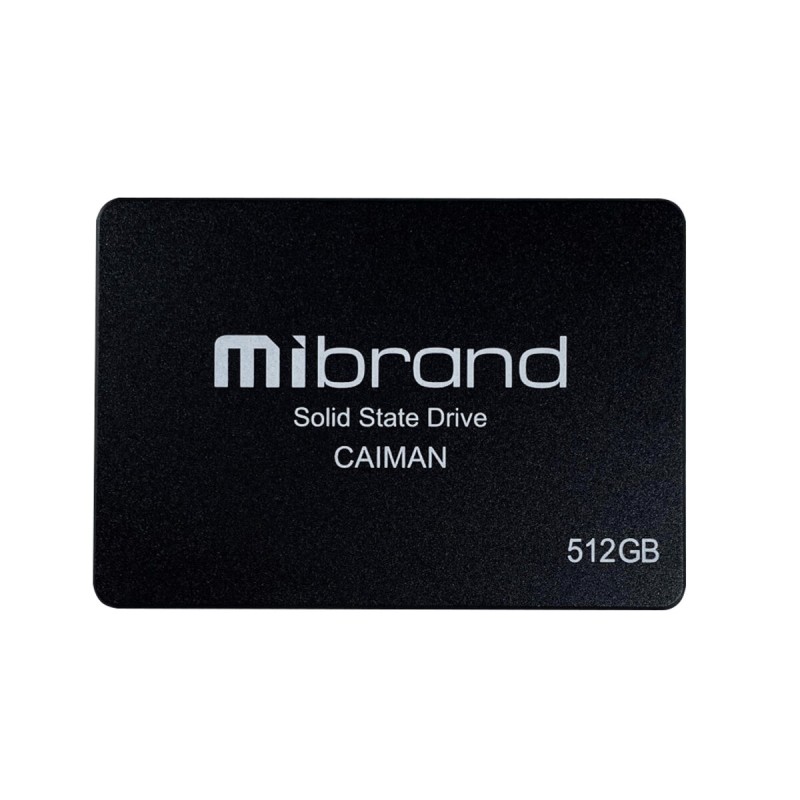 Накопичувач SSD Mibrand Caiman 512GB 2.5" 7mm SATAIII Bulk (MI2.5SSD/CA512GB)