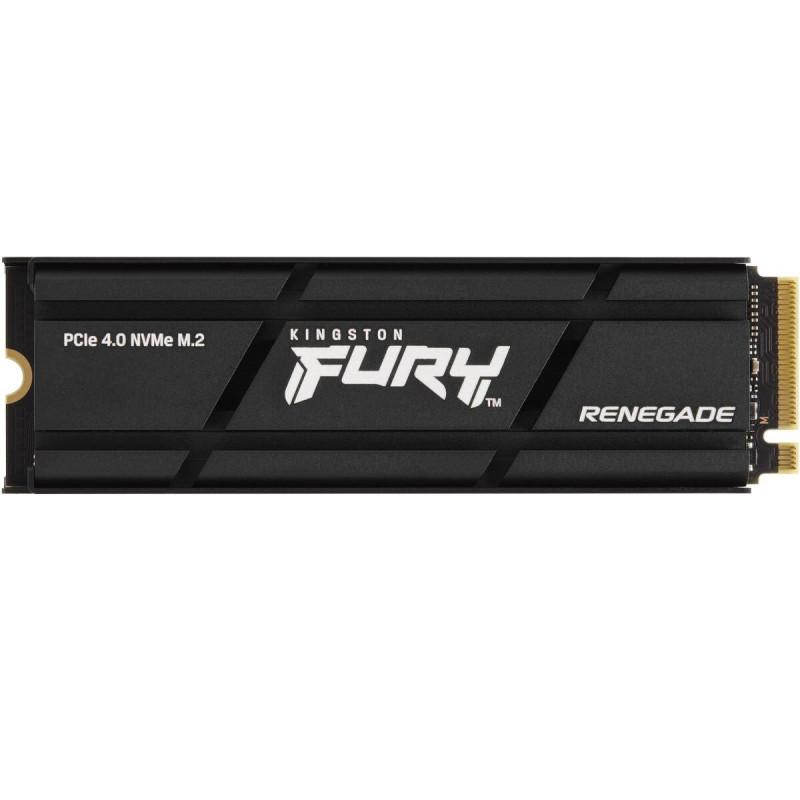 Накопичувач SSD M.2 Kingston FURY Renegade with Heatsink 4TB 2280 NVMe PCIe Gen 4.0 x4 3D TLC NAND (SFYRDK/4000G)