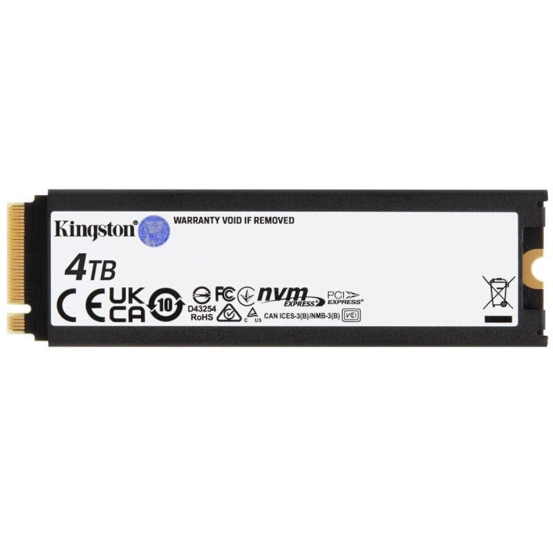 Накопичувач SSD M.2 Kingston FURY Renegade with Heatsink 4TB 2280 NVMe PCIe Gen 4.0 x4 3D TLC NAND (SFYRDK/4000G)