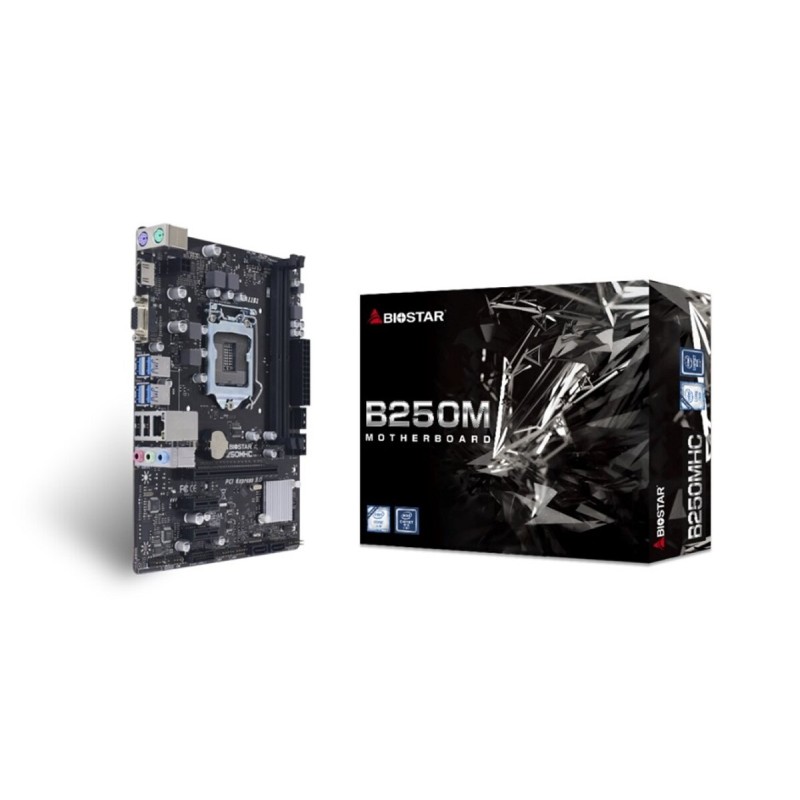 Материнская плата Biostar B250 (s1151, Intel B250, PCI-Ex16)