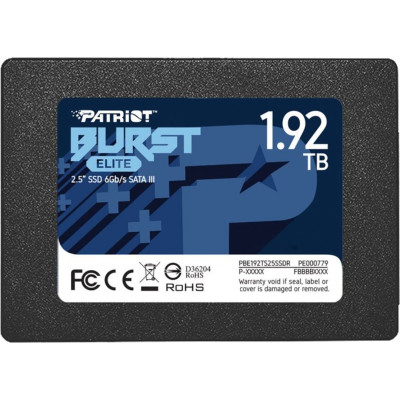 SSD Patriot Burst Elite 1920GB 2.5" 7mm SATAIII TLC 3D (PBE192TS25SSDR)