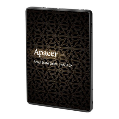 SSD Apacer AS340X 960GB 2.5" 7mm SATAIII 3D NAND Read/Write: 550/520 MB/sec (AP960GAS340XC-1)