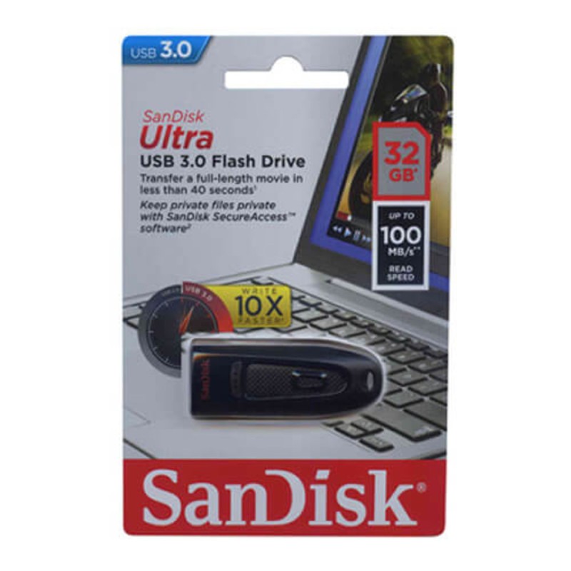 Flash SanDisk USB 3.0 Ultra 32Gb (130Mb/s)