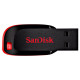 Flash SanDisk USB 2.0 Cruzer Blade 128Gb Black/Red