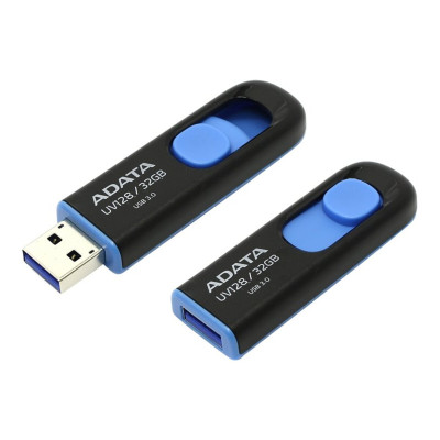 Flash A-DATA USB 3.2 AUV 128 32Gb Black/Blue