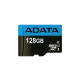 microSDXC (UHS-1) A-DATA Premier 128Gb Class 10 А1 (R-100Mb/s) (adapter SD)