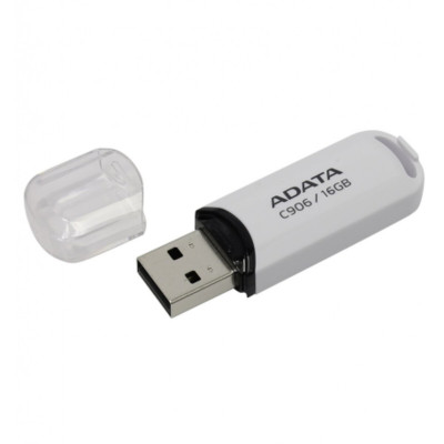 Flash A-DATA USB 2.0 C906 16Gb White