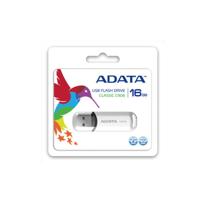 Flash A-DATA USB 2.0 C906 16Gb White