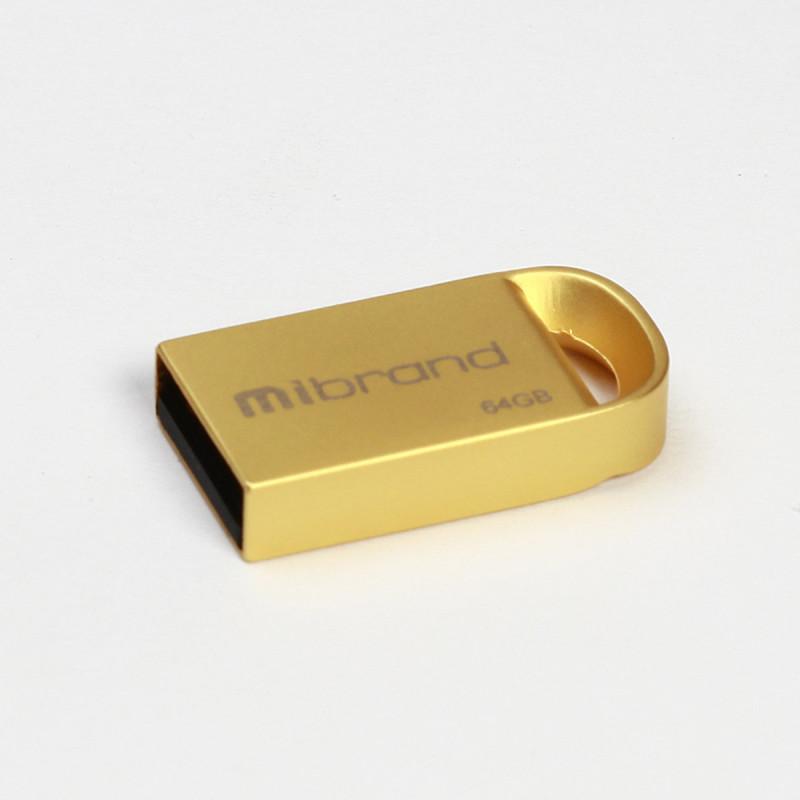 Flash Mibrand USB 2.0 Lynx 64Gb Gold