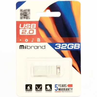 Flash Mibrand USB 2.0 Chameleon 32Gb Silver