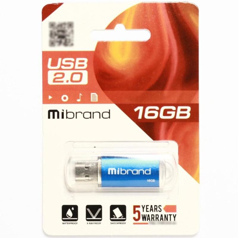 Flash Mibrand USB 2.0 Cougar 16Gb Blue