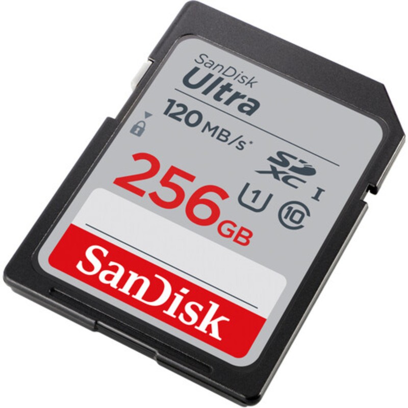 SDXC (UHS-1) SanDisk Ultra 256Gb class 10 (120Mb/s)