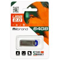 Flash Mibrand USB 2.0 Falcon 64Gb Blue