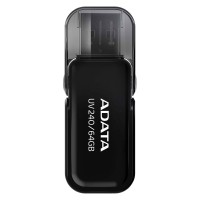 Flash A-DATA USB 2.0 AUV 240 64Gb Black