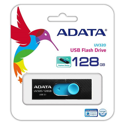 Flash A-DATA USB 3.0 AUV 320 128Gb Black/Blue