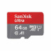 microSDXC (UHS-1) SanDisk Ultra 64Gb class 10 A1 (140Mb/s) (adapter)