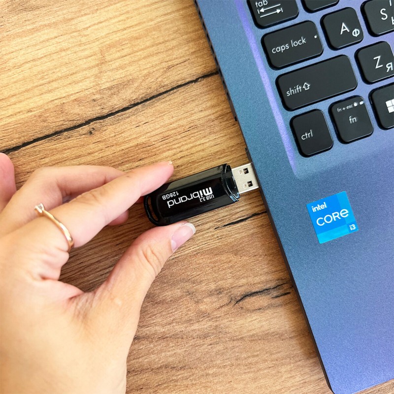 Flash Mibrand USB 3.2 Gen1 Marten 128GB Black