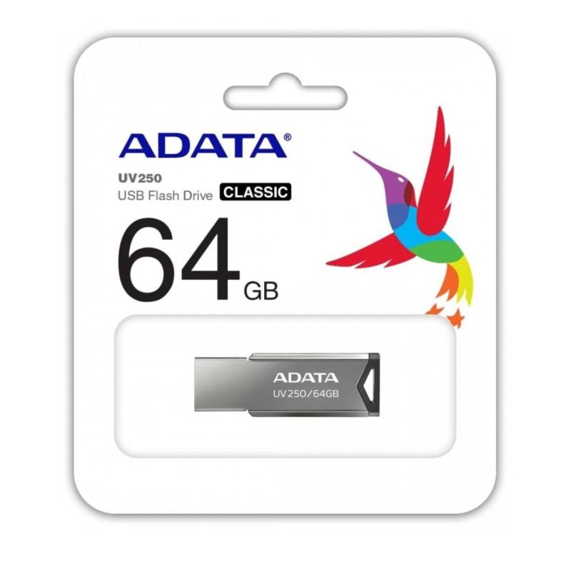 Flash A-DATA USB 2.0 AUV 250 64Gb Black