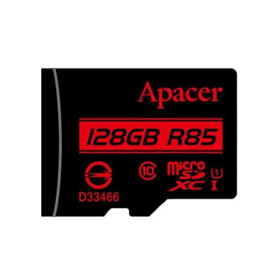 microSDXC (UHS-1) Apacer 128Gb class 10 R85MB/s