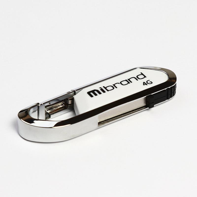 Flash Mibrand USB 2.0 Aligator 4Gb White