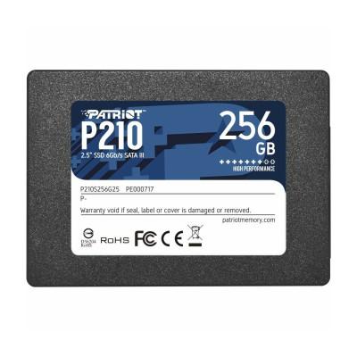 SSD Patriot P210 256GB 2.5" 7mm SATAIII 3D QLC (P210S256G25)
