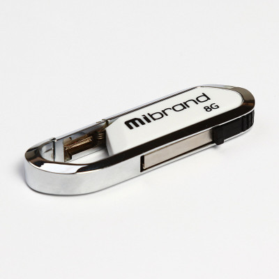 Flash Mibrand USB 2.0 Aligator 8Gb White