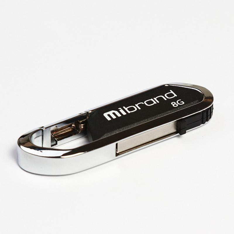 Flash Mibrand USB 2.0 Aligator 8Gb Black