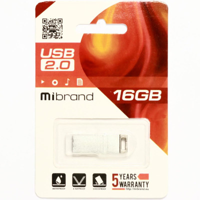 Flash Mibrand USB 2.0 Chameleon 16Gb Silver