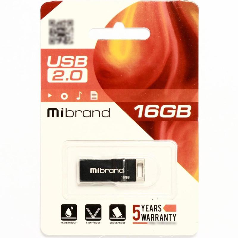 Flash Mibrand USB 2.0 Chameleon 16Gb Black