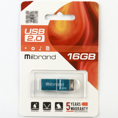 Flash Mibrand USB 2.0 Chameleon 16Gb Light blue