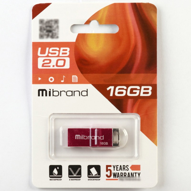Flash Mibrand USB 2.0 Chameleon 16Gb Pink