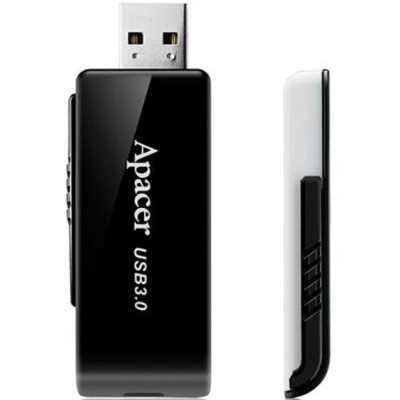 Flash Apacer USB 3.0 AH350 128Gb black