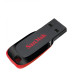 Flash SanDisk USB 2.0 Cruzer Blade 64Gb Black/Red