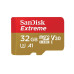 microSDHC (UHS-1 U3) SanDisk Extreme A1 32Gb Class 10 V30 (R100Mb/s, W60Mb/s)