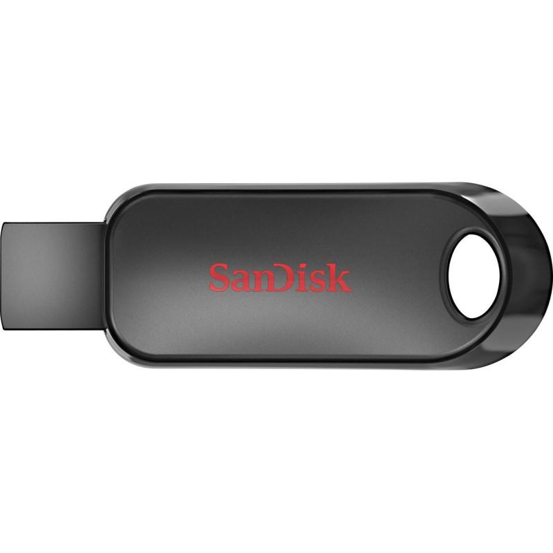 Flash SanDisk USB 2.0 Cruzer Snap 128Gb Black