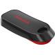 Flash SanDisk USB 2.0 Cruzer Snap 128Gb Black