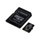 microSDXC (UHS-1) Kingston Canvas Select Plus 256Gb 10 А1 (R-100MB/s) (adapter SD)
