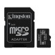 microSDHC (UHS-1) Kingston Canvas Select Plus 32Gb 10 А1 (R-100MB/s) (adapter SD)