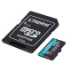 microSDXC (UHS-1 U3) Kingston Canvas Go Plus 128Gb 10 A2 V30 (R170MB/s, W90MB/s) (adapter SD)